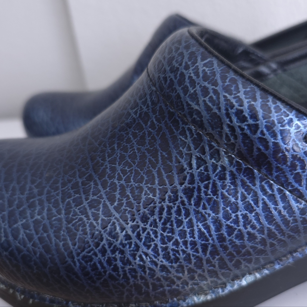 DANSKO Clogs Blue Mettalic Women's 36 - Picture 5 of 7